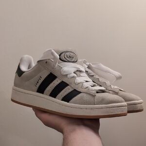 adidas Campus Sneakers in Beige and Black